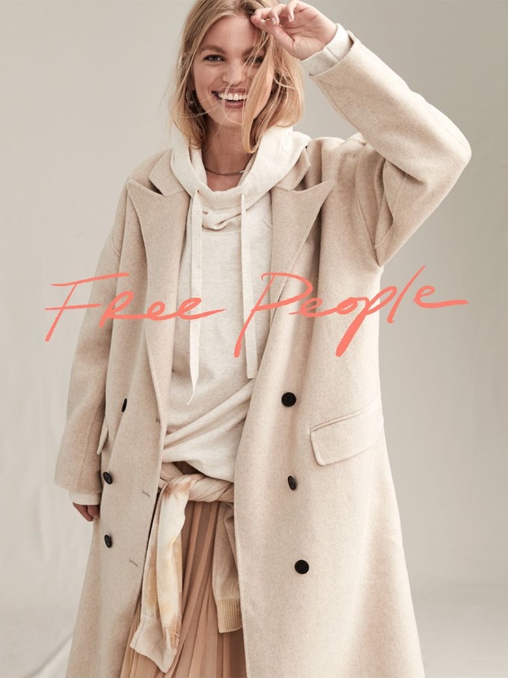Free People Adore You Wool Coat